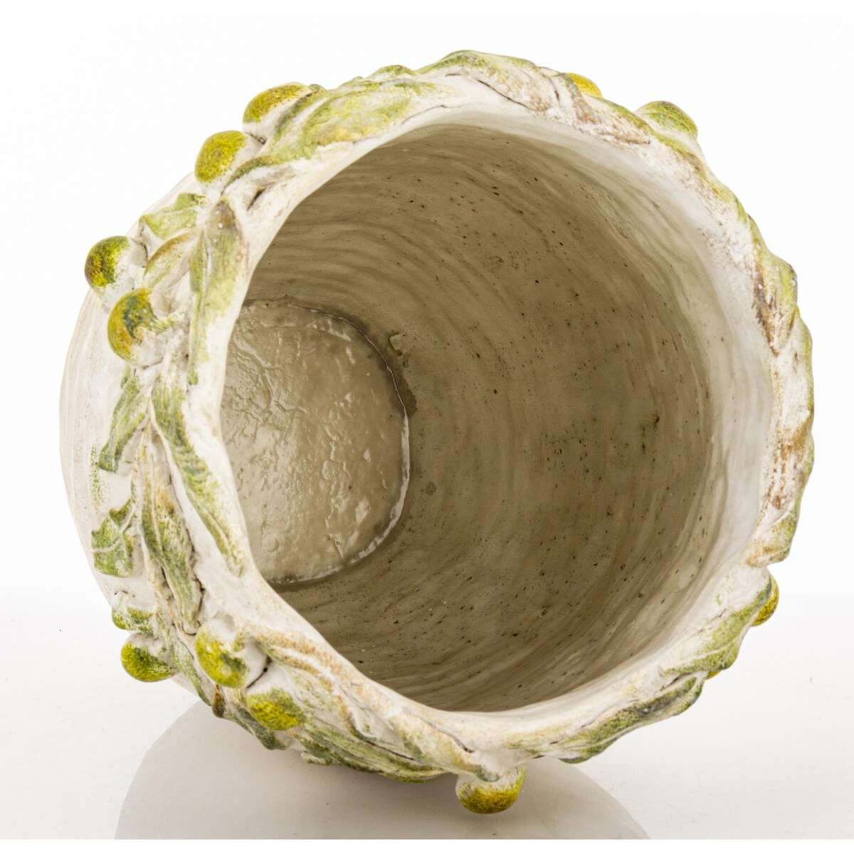 Osłonka cementowa 29,5x24x24 cm ADECALIS-3 beżowa big