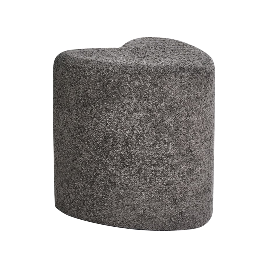 Puf SCOTIA Szenil Ciemnoszary 40 cm 33 cm 44 cm