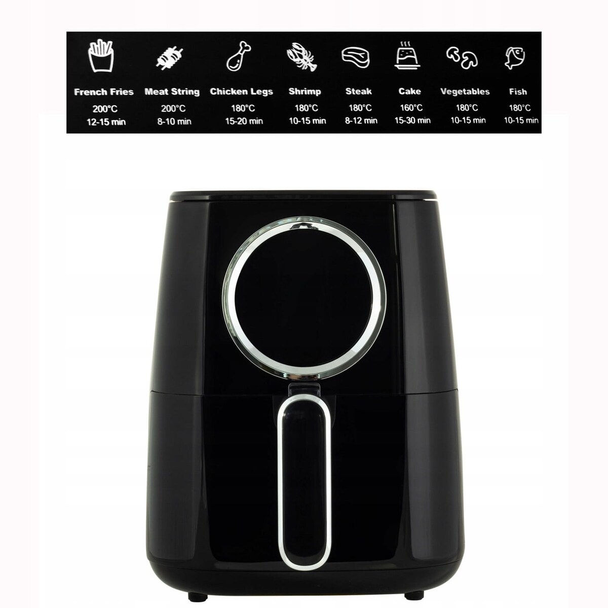Frytkownica AIR FRYER frytownica beztłuszczowa z panelem LED 3.5L KAMILLE