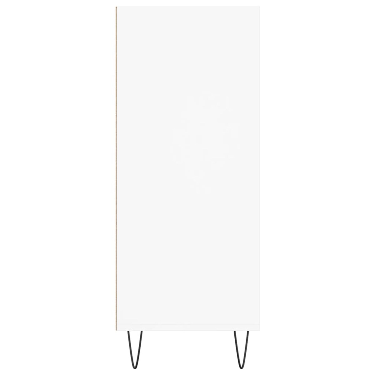 vidaXL Szafka, biała, 57x35x90 cm, materiał drewnopochodny