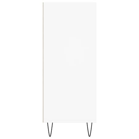 vidaXL Szafka, biała, 57x35x90 cm, materiał drewnopochodny