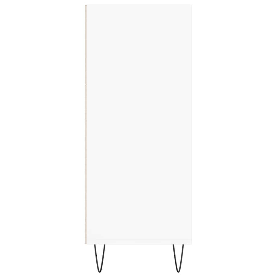 vidaXL Szafka, biała, 57x35x90 cm, materiał drewnopochodny