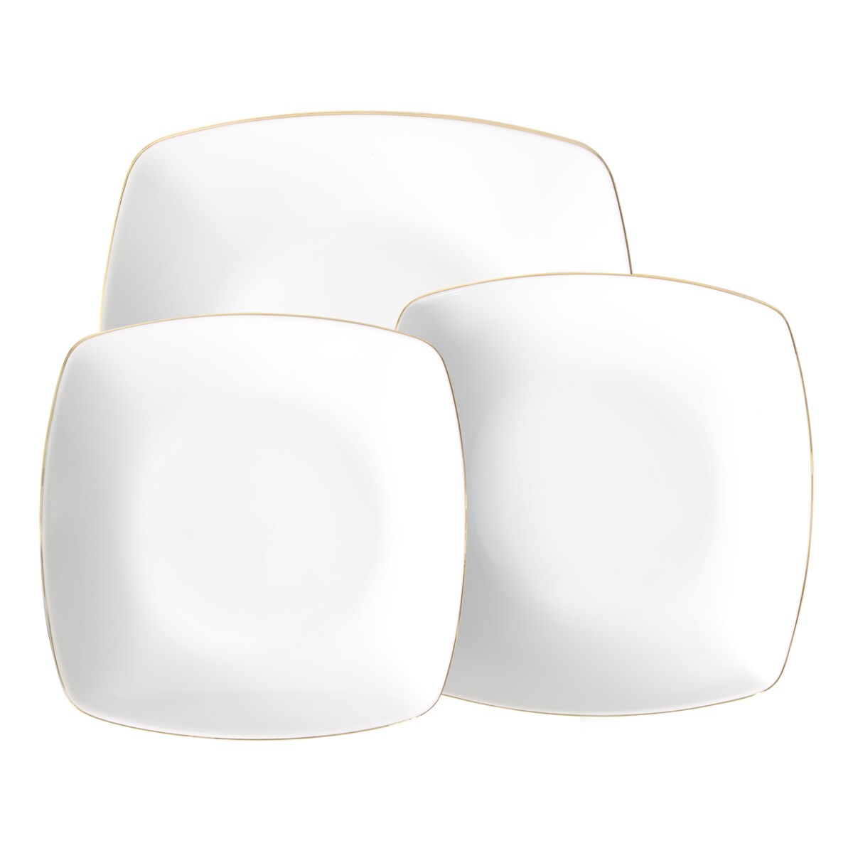 Zestaw obiadowo-kawowy dla 6 osób 30 el. Akcent Złota Linia 3603