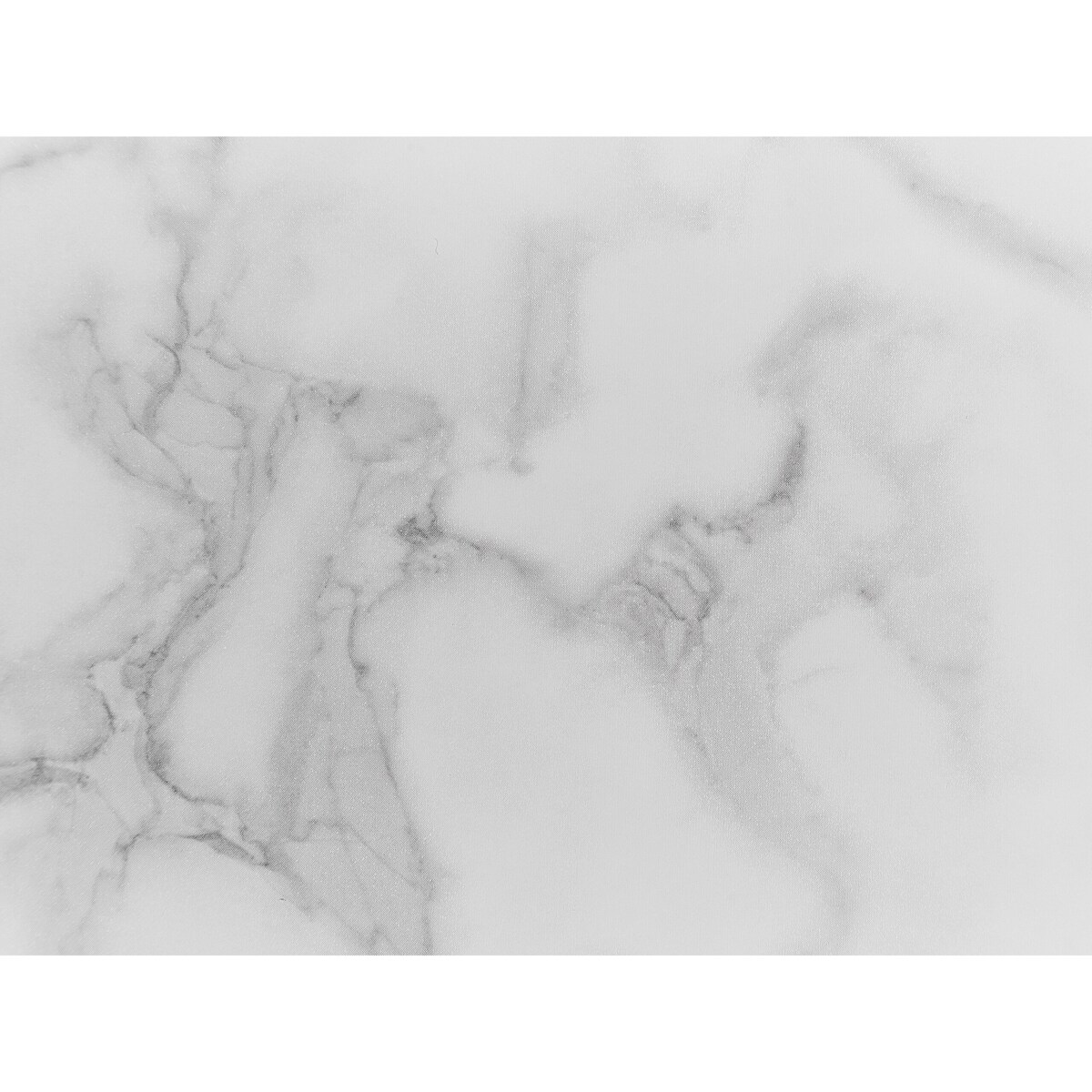 Konsola efekt marmuru biało-srebrna CALVERT