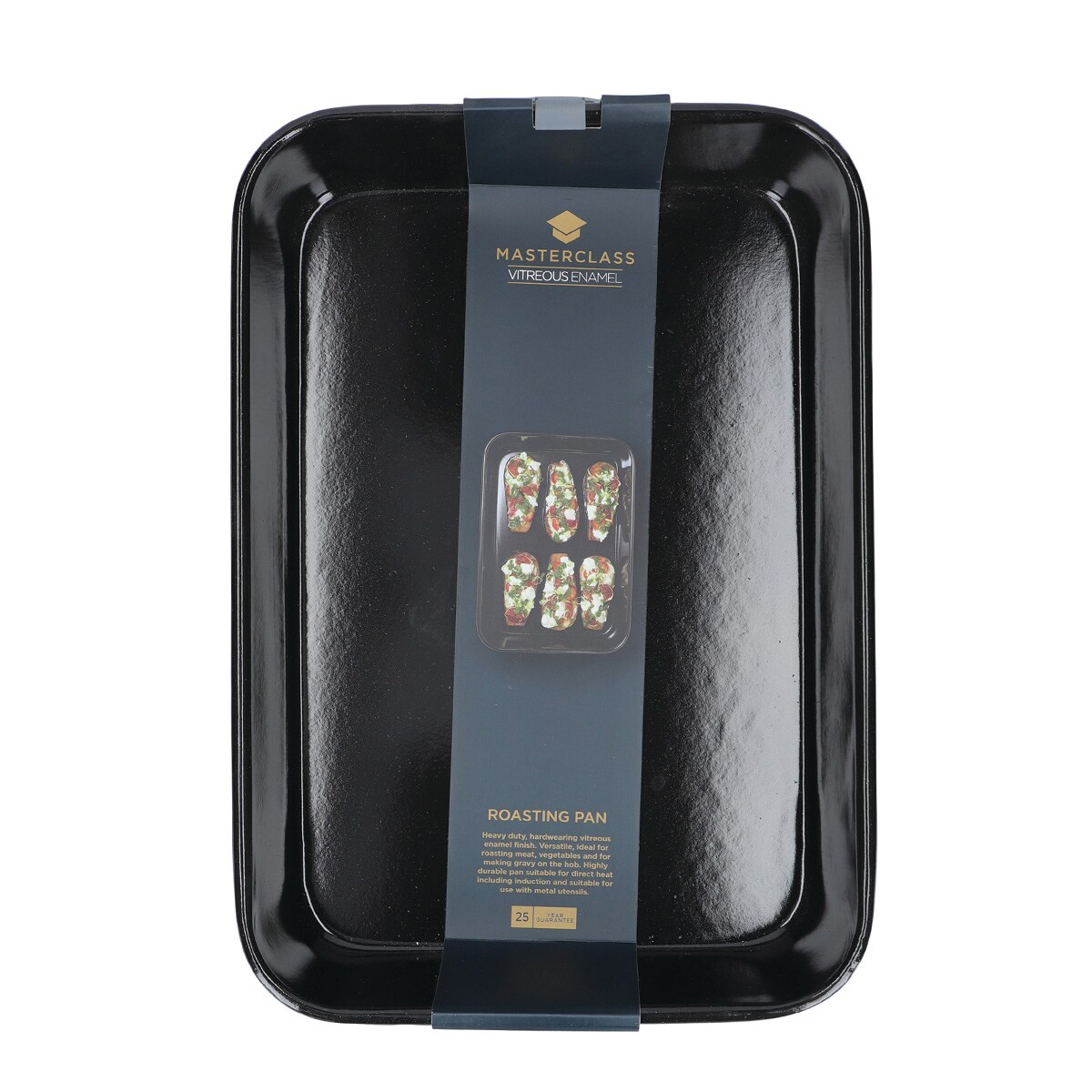 Brytfanna emaliowana 40x28x7,5 cm / MasterClass