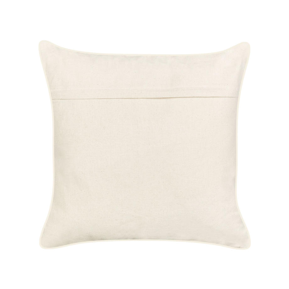 2 poduszki dekoracyjne w kraby lniane 45 x 45 cm beżowe SARGASSUM