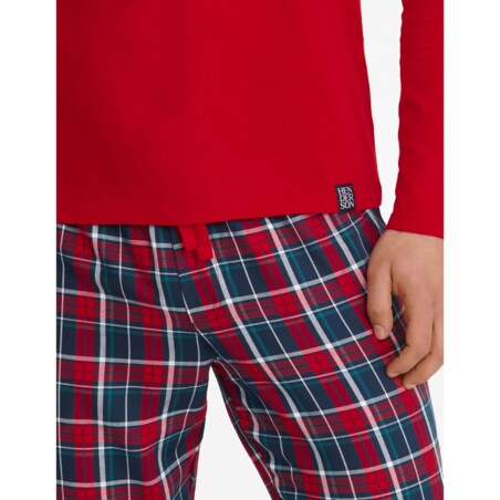 Piżama Glance 40950-33X Czerwona Czerwony, L