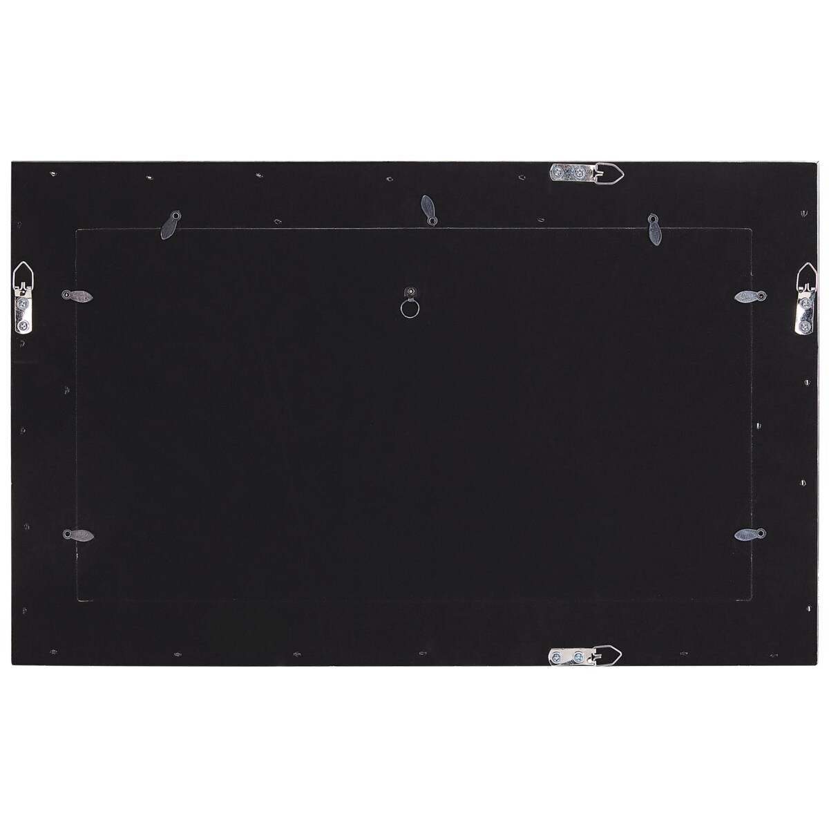 Multiramka na 3 zdjęcia lustrzana ciemne drewno SINTA