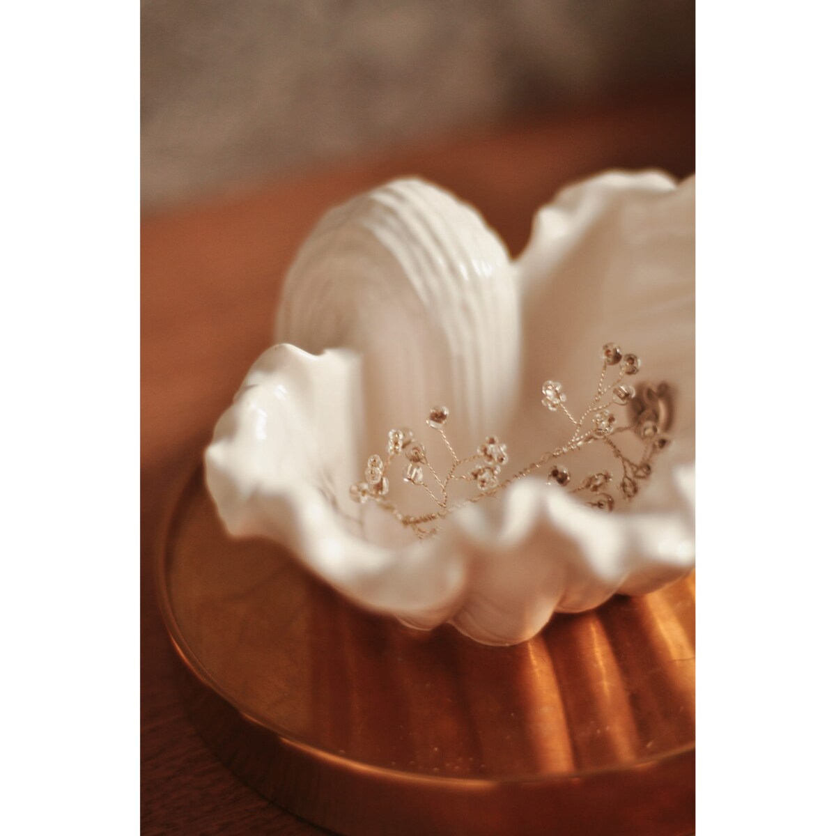 Miska dekoracyjna muszla