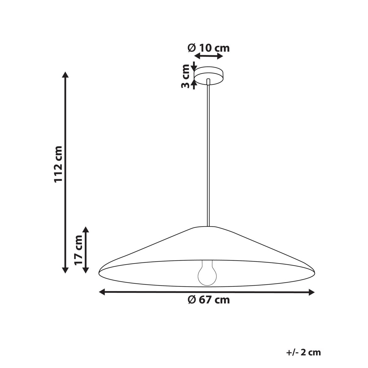 Lampa wisząca z trawy morskiej naturalna LUAGAN