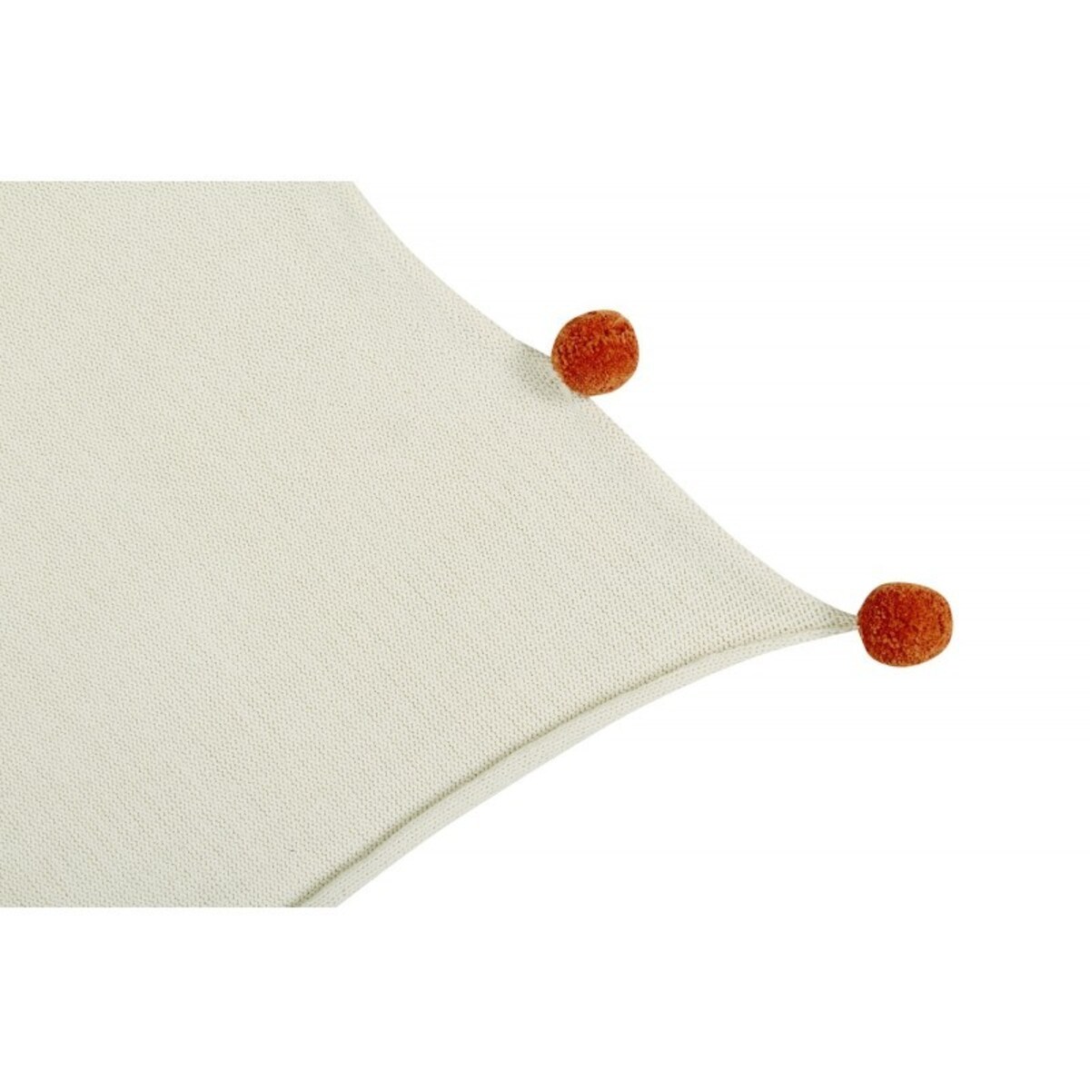 Kocyk bawełniany Natural - Terracota, Lorena Canals