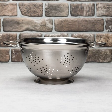 Stalowy Durszlak Głęboki 28Cm Kinghoff Kh-1238