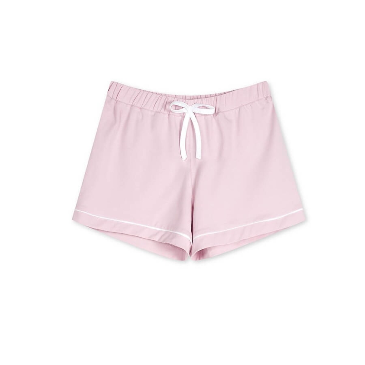 Szorty do spania różowo-białe XS