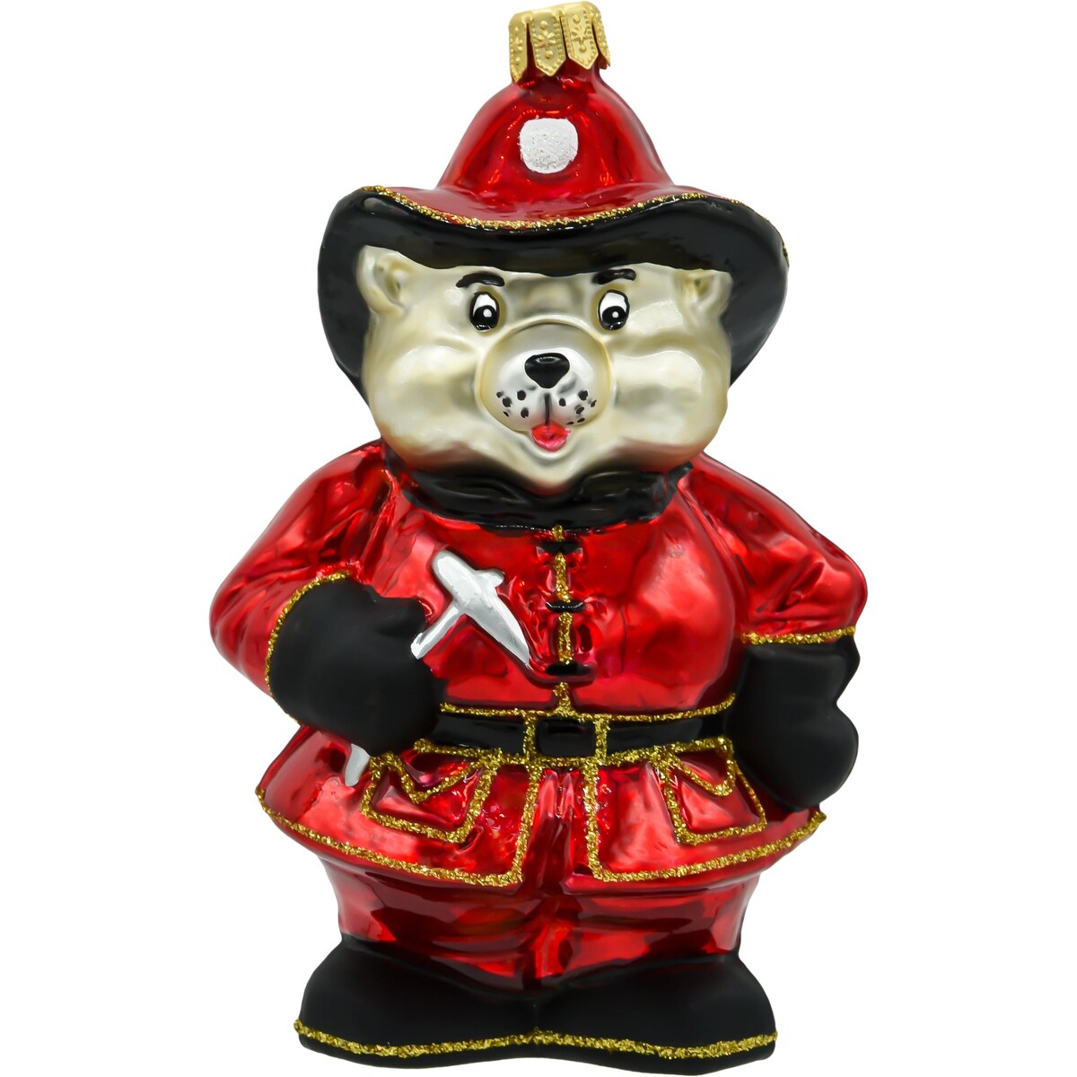 Bombka choinkowa: Strażak Miś