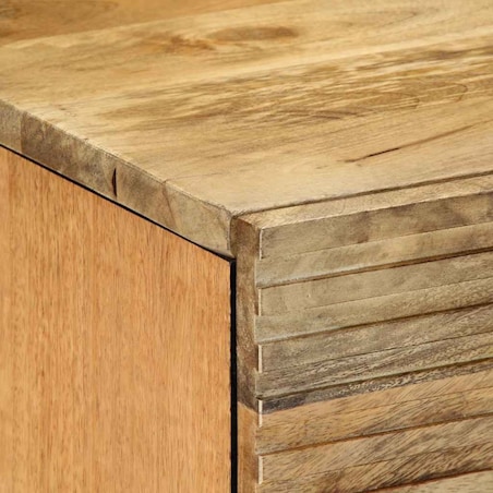 vidaXL Szafka nocna Brązowa 40x33x46 cm Drewno lite Mango