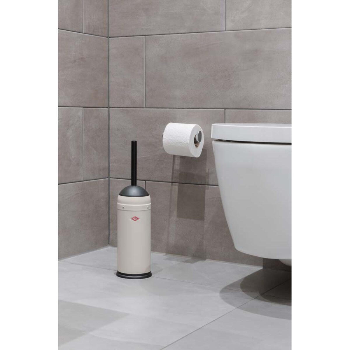 Szczotka do WC biały mat 406mm Wesco