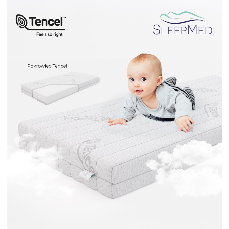 SLEEPMED KIDS - materac dziecięcy, piankowy