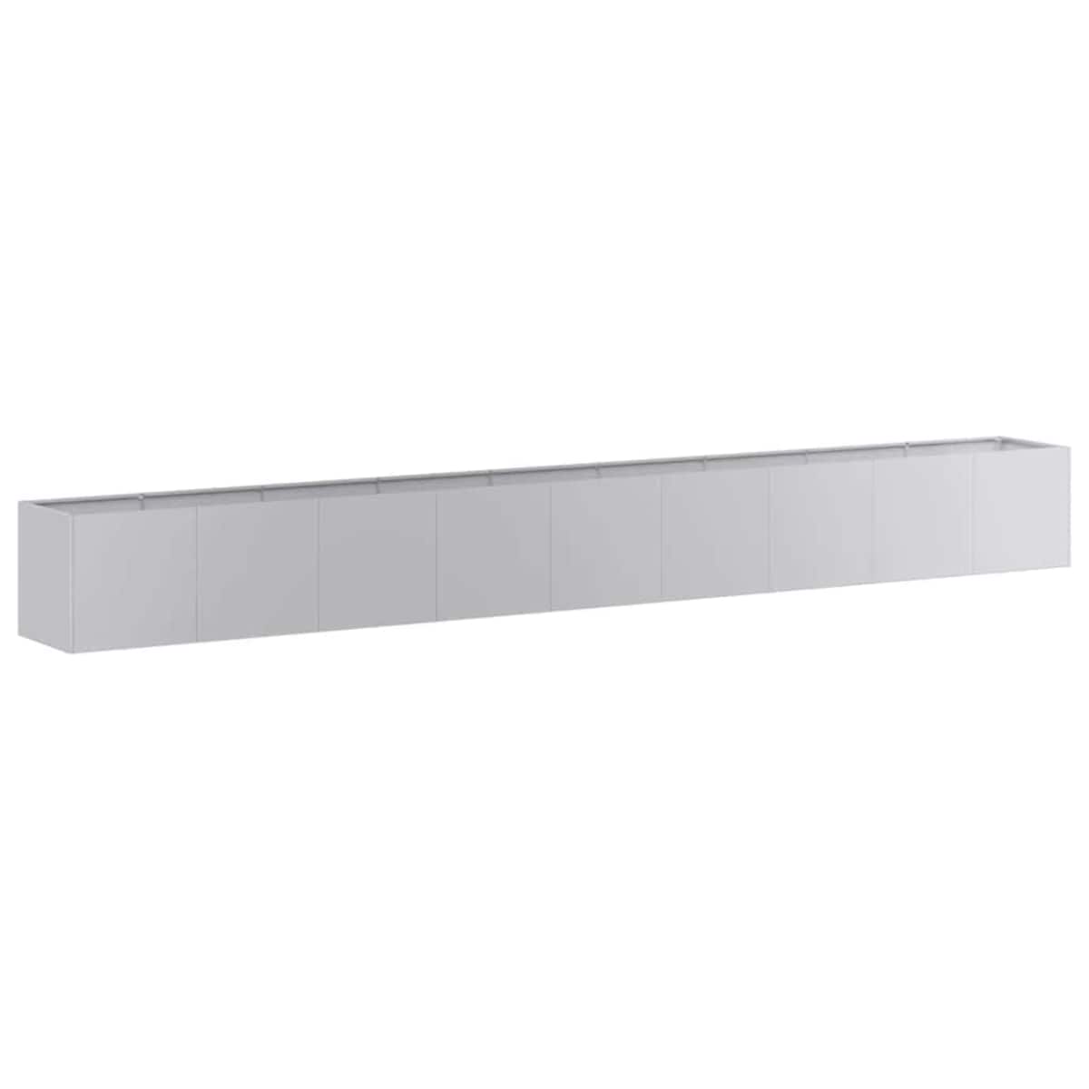 vidaXL Doniczka 360x40x40 cm Stal ocynkowana