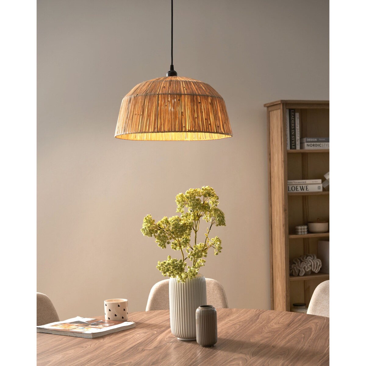 Lampa wisząca UMBA Plecionka Naturalny
