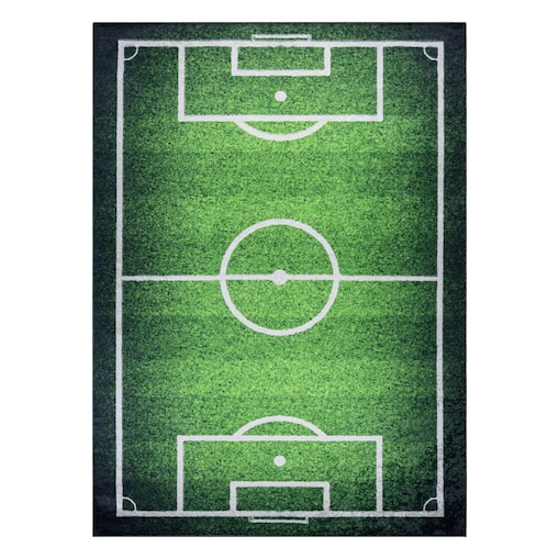 Dywan do prania BAMBINO 58690 Boisko, piłka 80x150 cm