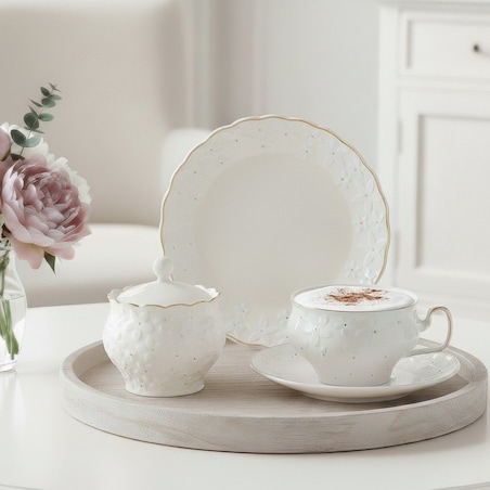 VILLA ITALIA Cukiernica porcelanowa 10,5 cm FIORELLA