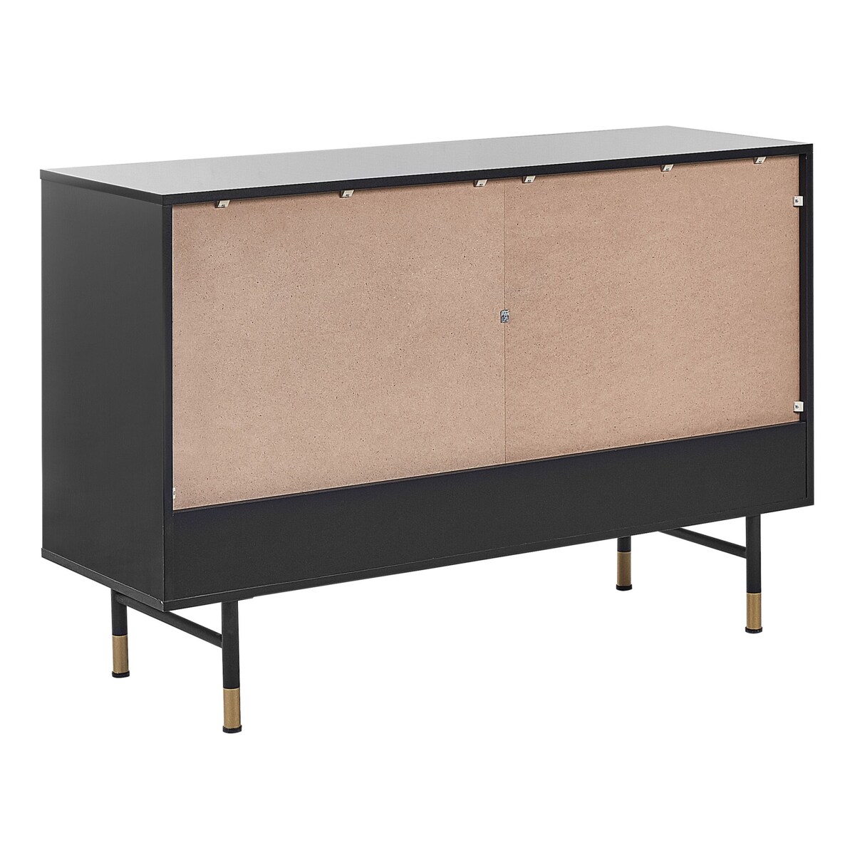 Szafka dwudrzwiowa czarna ADANTE