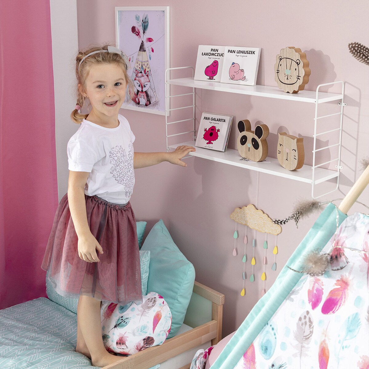 Obrazek Feathers&Dreams fox 30x40 cm, 30x40cm