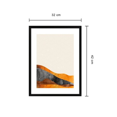 Obraz góry nowoczesna abstrakcja 32x42 cm