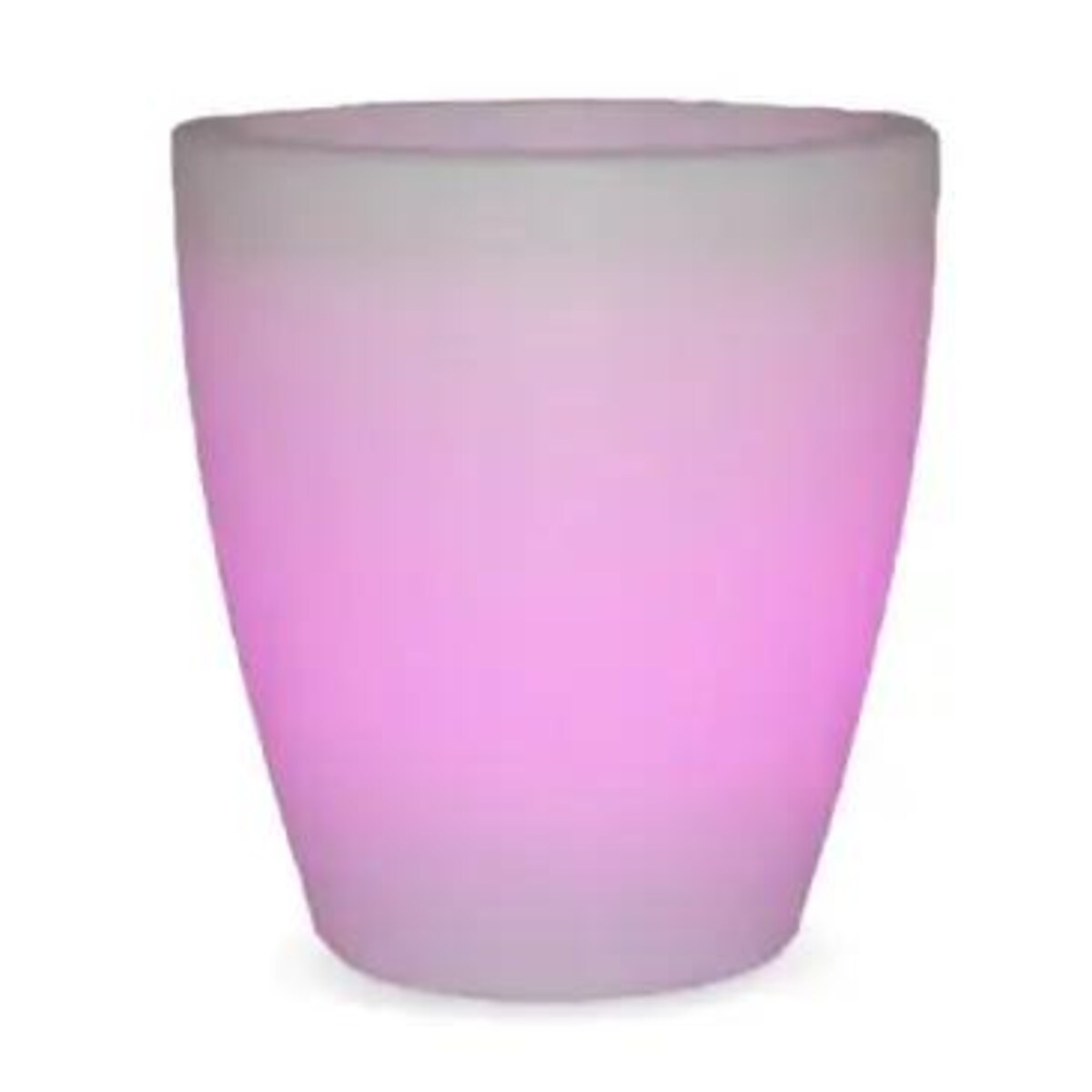 Donica podświetlana Violeta LUMVL040SSNW King Home IP65 do ogrodu biała