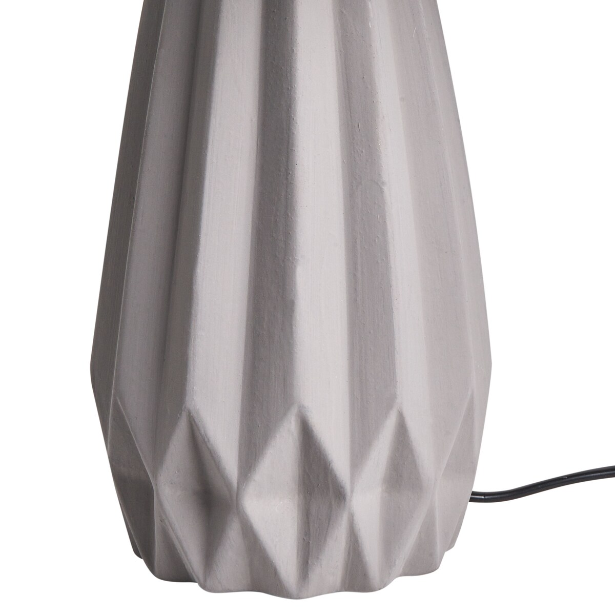 Lampa stołowa MONTAGUA Ceramika Szary