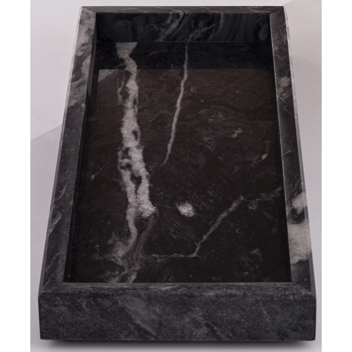 Taca dekoracyjna 30x13x3 cm MARMARILO ciemnoszara small