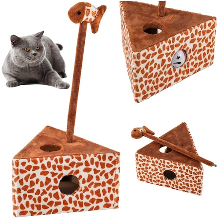 Zabawka Dla Kota Słupek Drapak Drzewko Piłka Rybka