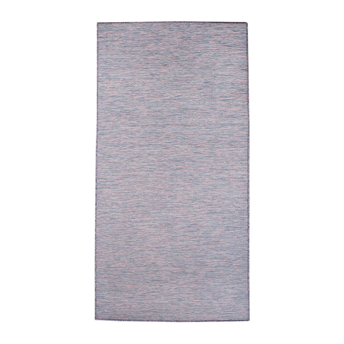 Dywan na zewnątrz i do wnętrz gładki Paloa 27780 Niebieski Róż 140x200