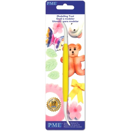 PME Narzędzie modelarskie do listków i płatków 16.5 cm żółty