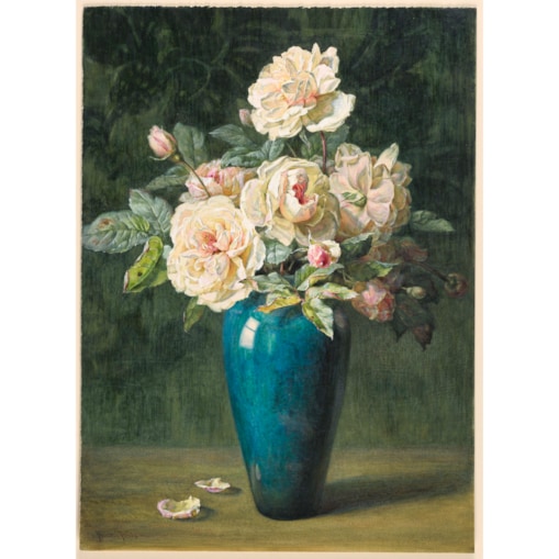 obraz na płótnie martwa natura Róże 50cm x 70cm