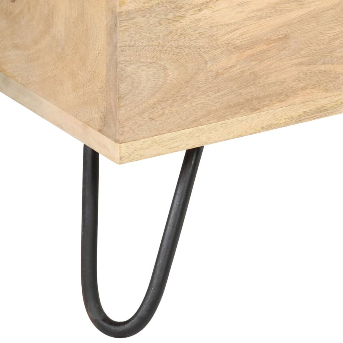 vidaXL Skrzynia, 90x40x45 cm, lite drewno mango