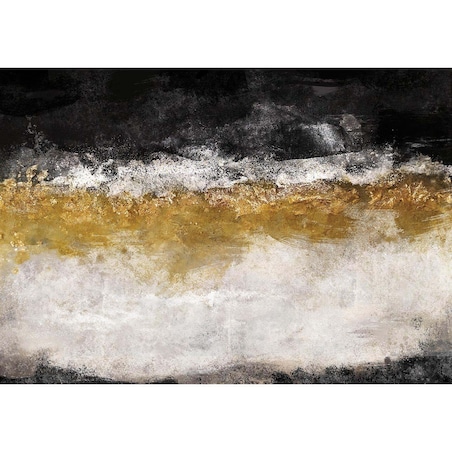Obraz na płótnie Black&Gold Impression, 70 x 50 cm