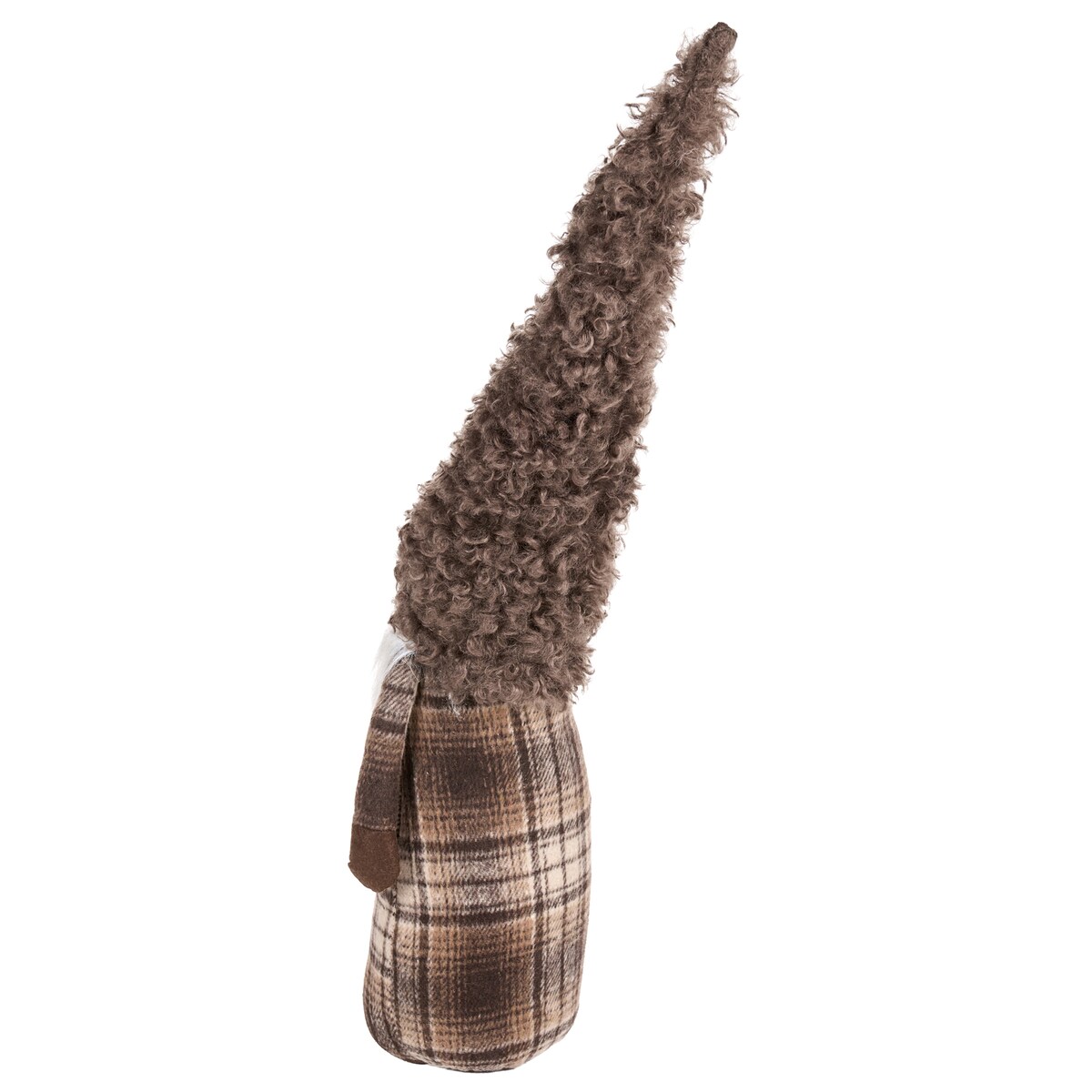 Zestaw 3 dekoracji świątecznych NAKKILA 51/55/66 cm Krasnal Brązowy