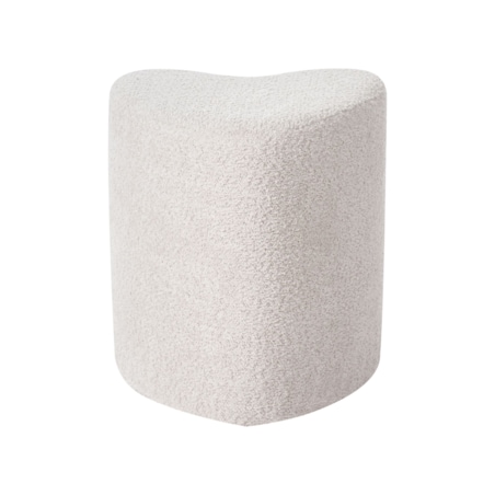 Puf SCOTIA Szenil Beżowy 40 cm 33 cm 44 cm