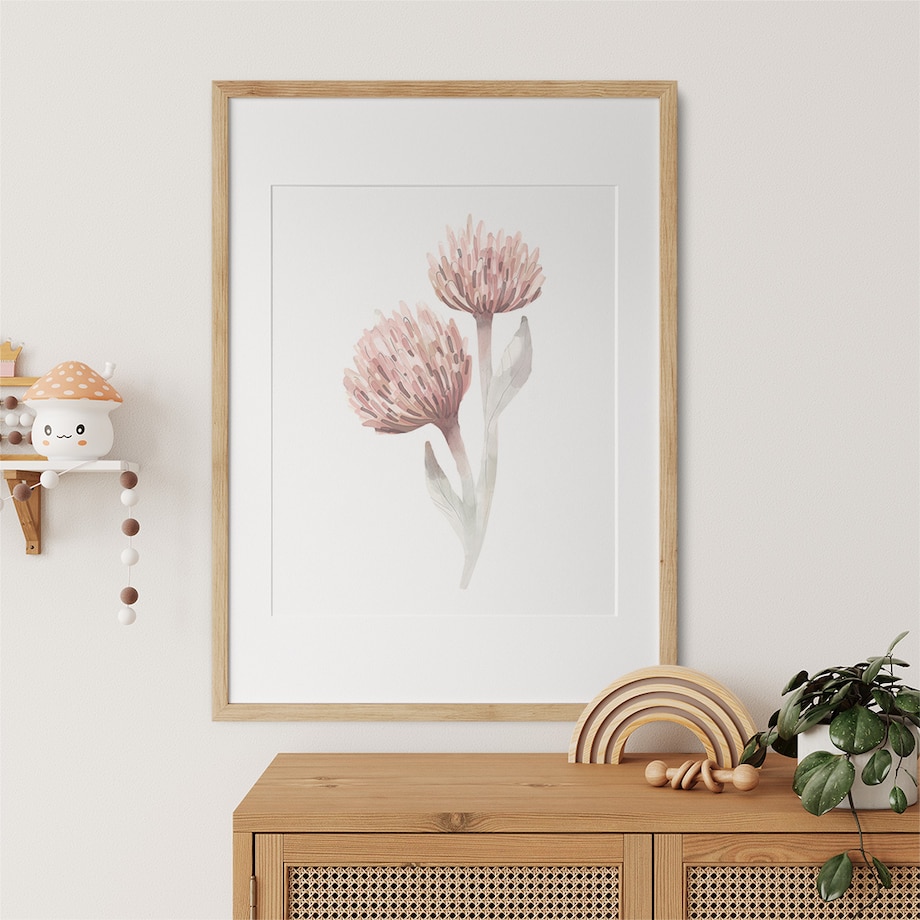 Plakat dla dzieci Koniczynka 20x30