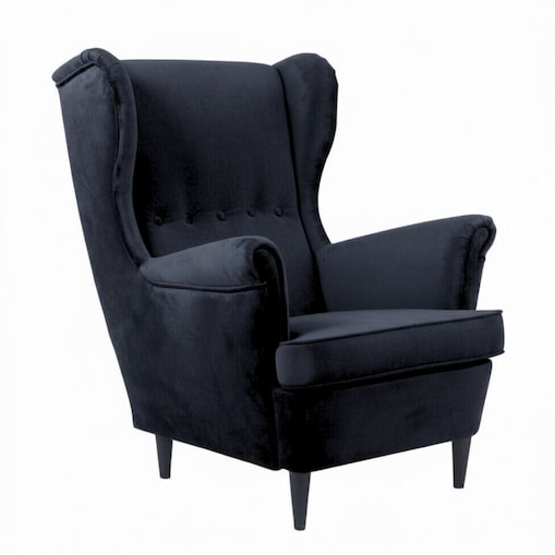 Fotel uszak Black Pearl