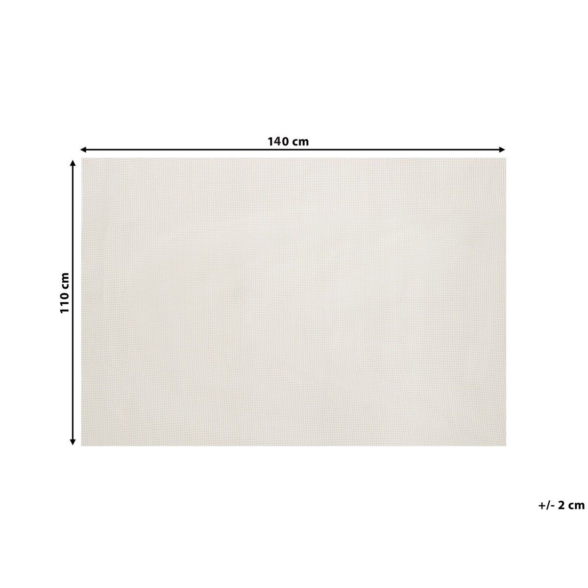 Mata antypoślizgowa pod dywan BALAD, 110x140 cm