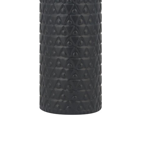 Wazon dekoracyjny ARSIN Kamionka 39 cm Czarny