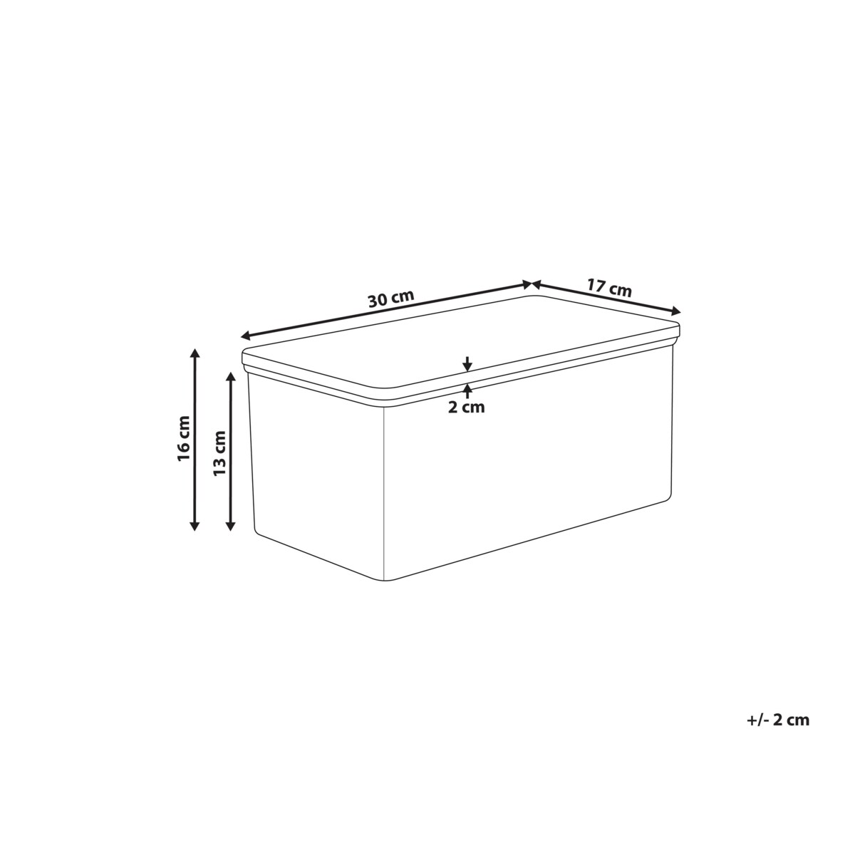 Chlebak metalowy beżowy GOURMANDISE