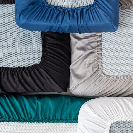 Poszewka uniwersalna na poduszkę piankową BIAŁA z gumką PAN MATERAC