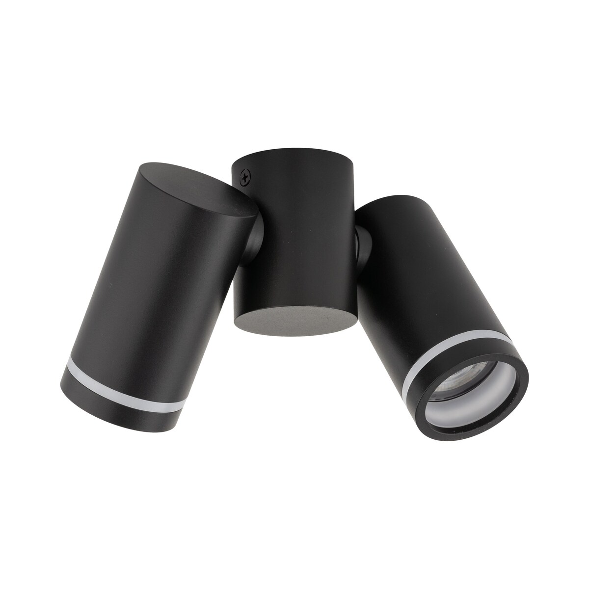 Lampa sufitowa spot JET BLACK 2xGU10 czarna regulowane reflektory TK Lighting 4539