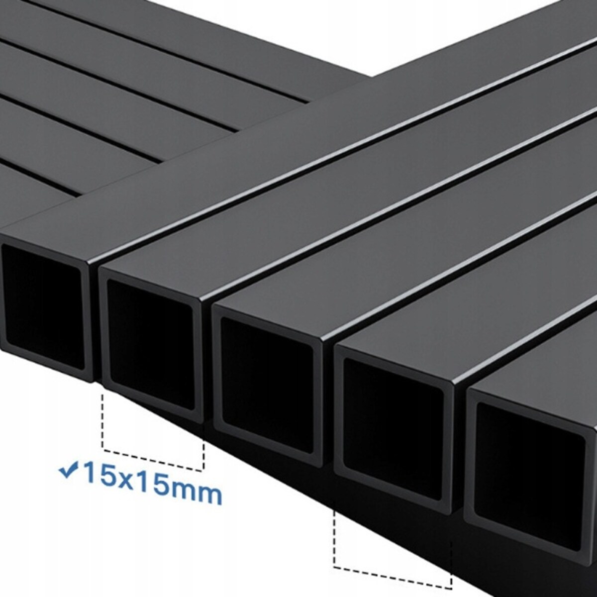 Industrialny regał stojący rustykalny 6 półek drabinka na książki 174 cm