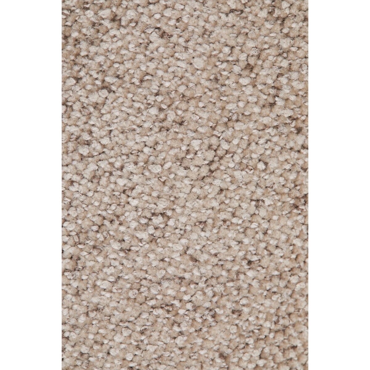 Fotel z tkaniny szenilowej Jolie, ciemne drewno, kawa z mlekiem