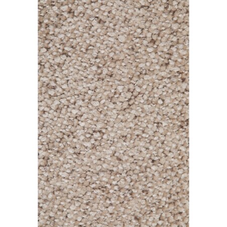 Fotel z tkaniny szenilowej Jolie, ciemne drewno, kawa z mlekiem