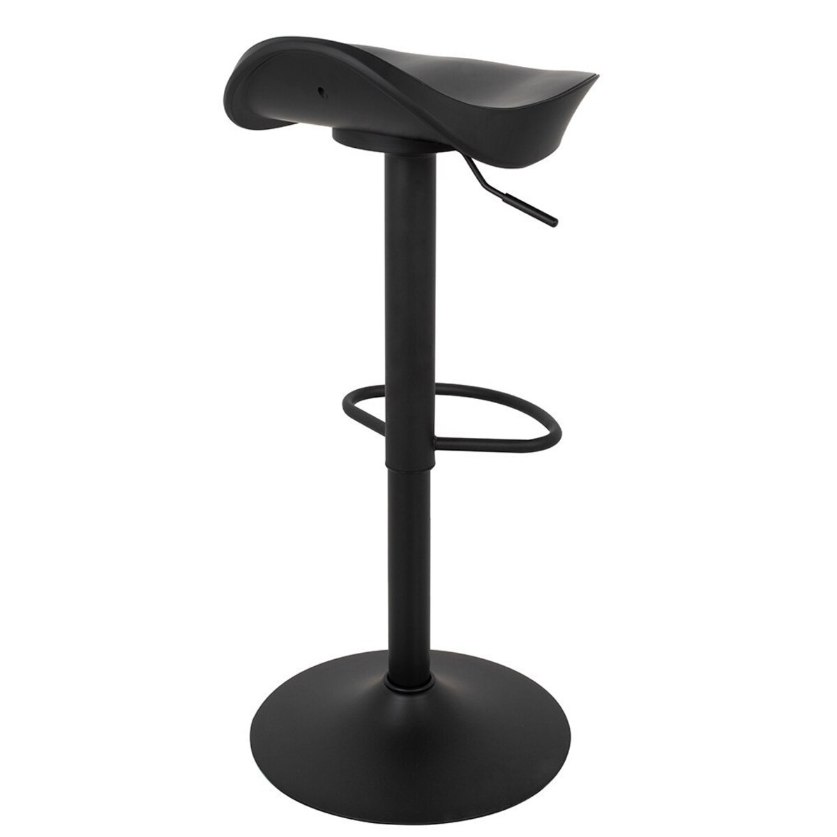 Krzesło barowe FLINT KH010100938 regulowane czarne